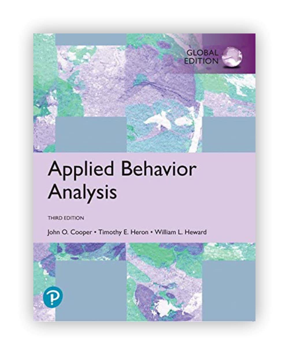 Methods of Behavior Analysis in… 洋書　レア Applied Behavior Analysis 3rd Ed. by John Cooper, Heron