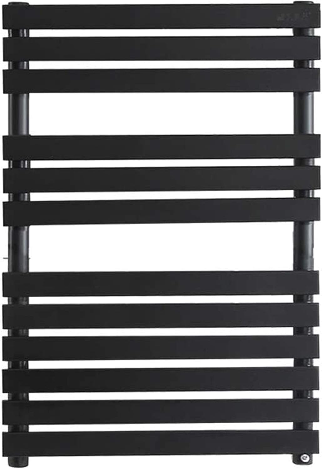 Heated Towel Rail Rails Electric Heated Towel Rack, Wall Mounted Towel Warmer, Electric Heated Drying Racks for Bathroom, APP Control Hot Towel Rack, 1-2 Bars, 800×500mm,Plugin (Si