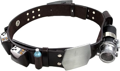 Miniatura 1 de Han Solo Blaster - Funda para cinturón de pistola + droide que llama + bolsa de disfraz Greeble