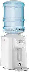 Bebedouro Electrolux bancada mesa de Água Gelada Fria e Natural Motor Compressor galão 10l ou 20l abertura perfurador de lacre garrafão Branco BC01B 220V