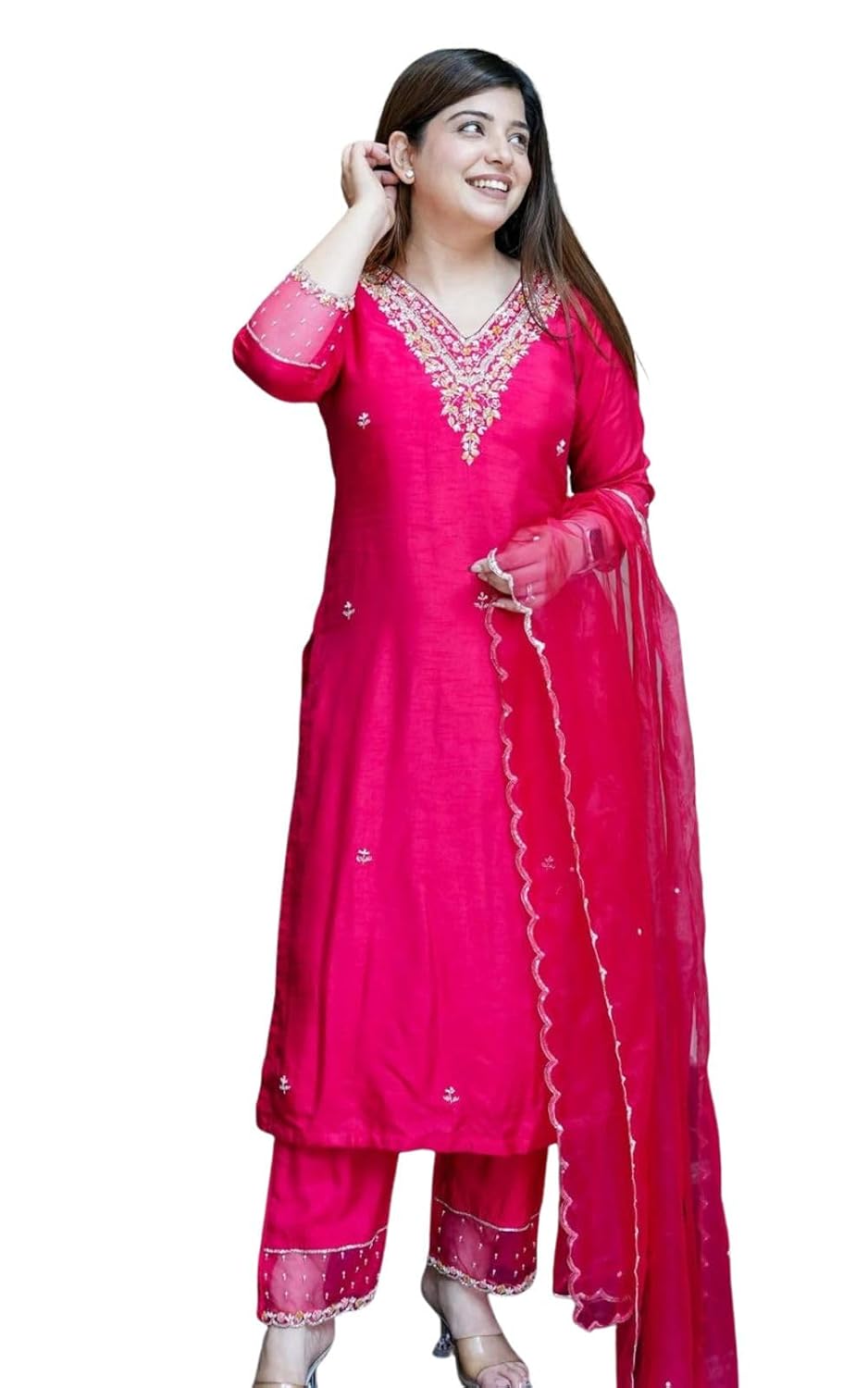 PEACH PIPER Kurta for Women with Dupatta Party Dress Ethnic Wedding Latest Festive Kurti Stylish Anarkali Kurta Traditiona... - Review, Price and Buying Guide