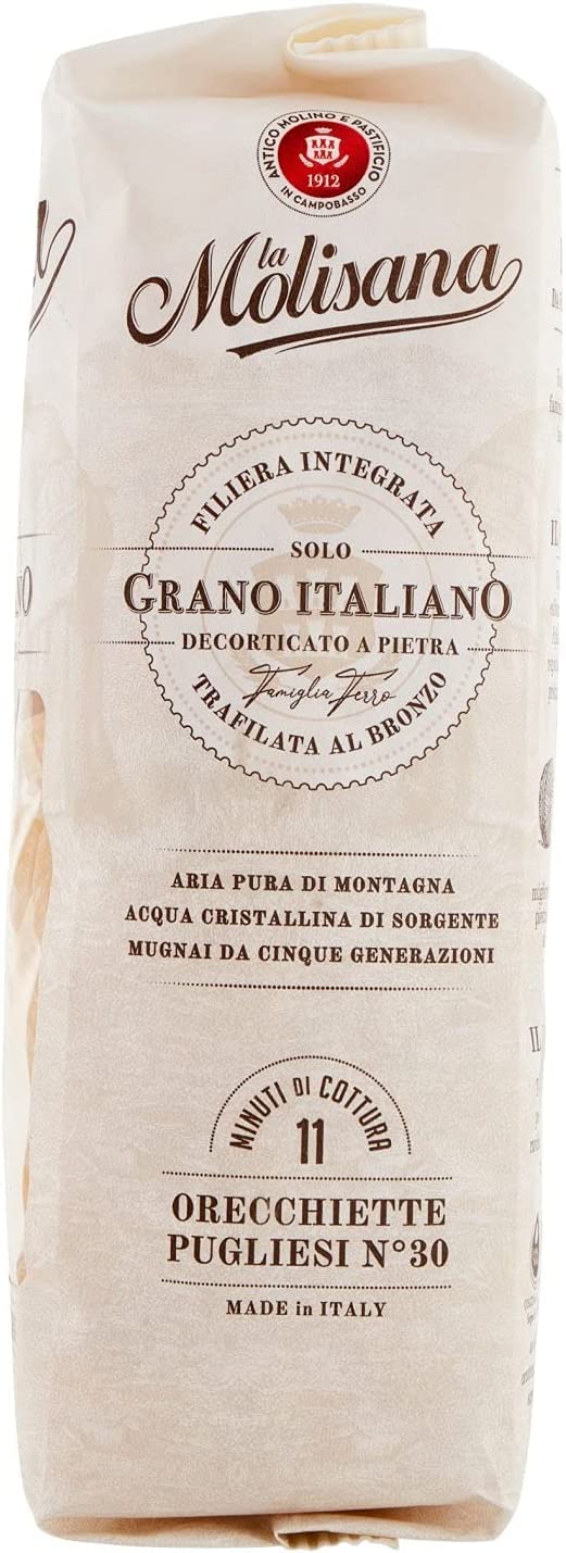 Italian Gourmet Orecchiette Pugliesi 20 x 500g + Polpa offerte
