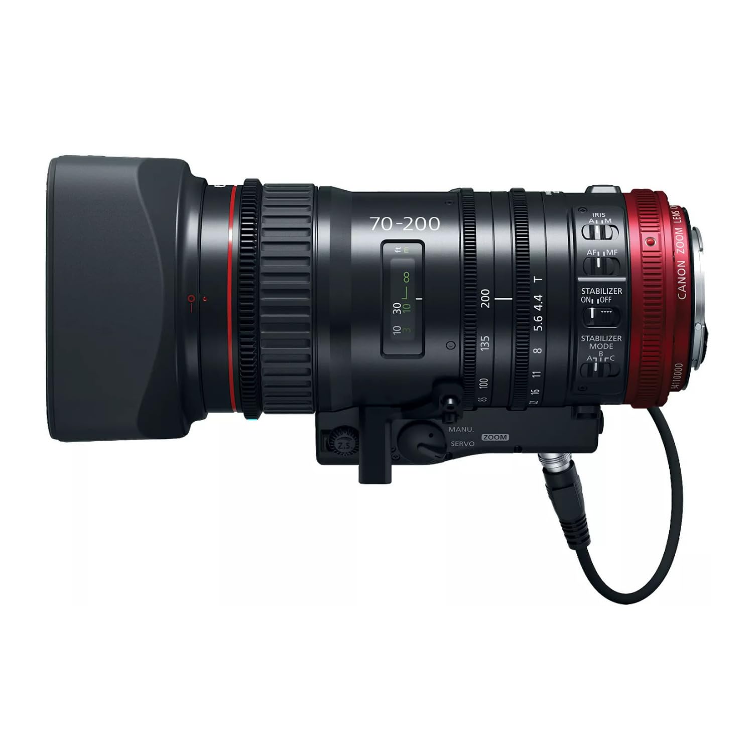 Amazon.com : Canon Cn E Compact Servo 70 200mm T4.4 Cine Zoom Lens