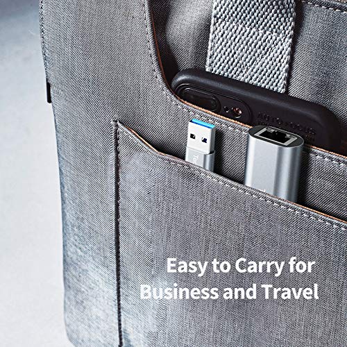 TechRise USB Ethernet Adapter, USB 3.0 auf RJ45 1000Mbps Gigabit LAN Adapter, Dauerhaft Aluminum Alloy netzwerkadapter kompatibel mit MacBook, PC, Surface, ChromeOS, Wind 7/8/10/11, XP, Vista, Linux - Image 8