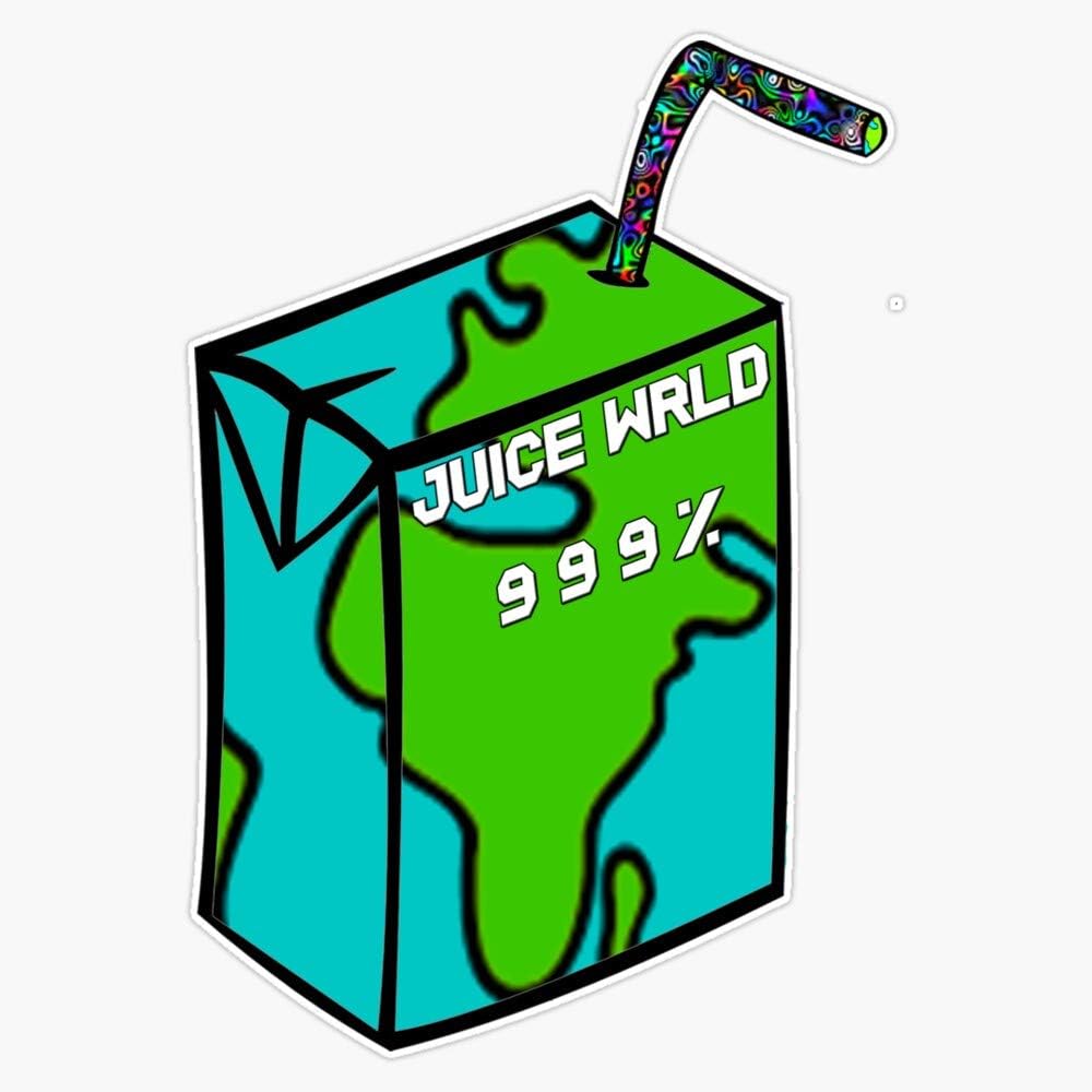 Buy EMC Graphics Juice Wrld Juice Box 999 Vinyl Waterproof Sticker