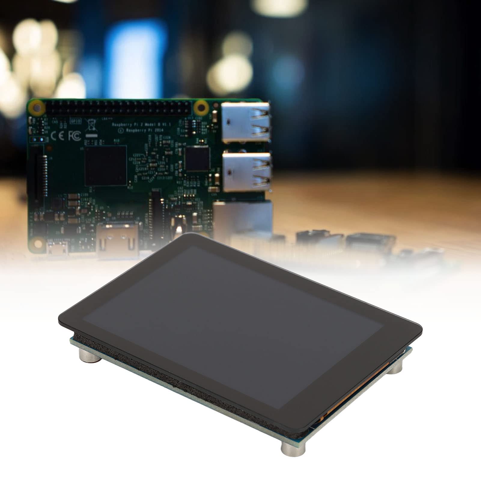 Septpenta Touch Screen Capacitivo, Controllo Touch A 5 Punti Durezza 6H 60HZ Risposta Rapida Display Touch IPS da 2,8 Pollici, Interfaccia DSI 480X940 per Raspberry PI OS