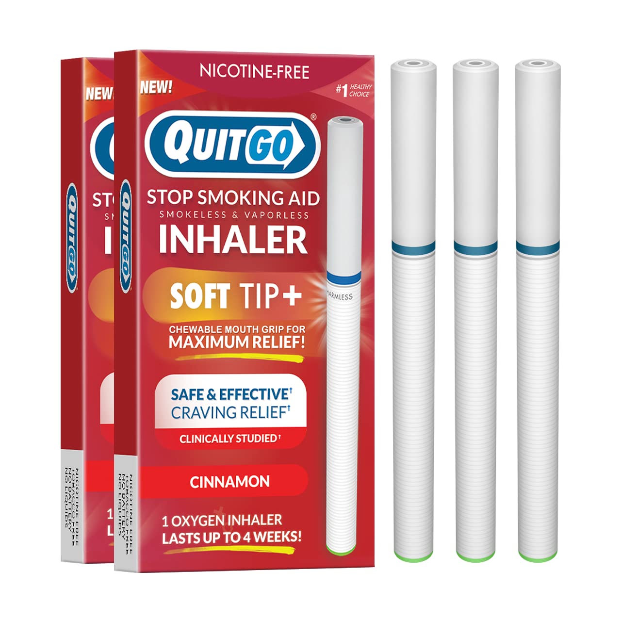 Buy QuitGo SoftTip Smokeless VaporLess 100 Natural, Free for Oral