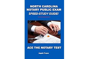 2023 North Carolina Notary Public Exam Speed-Study Guide: Master Essential Skills and...