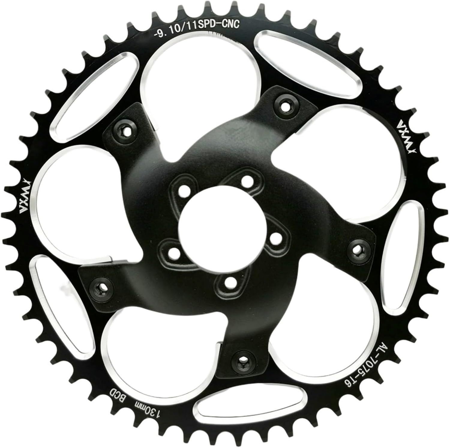 for Bafang BBSHD 130BCD Chainring Spider Chain Ring Adapter eBike Motor Kits 39T-50T/52T/54T/56T/60T Chain Wheel Sprocket Crank