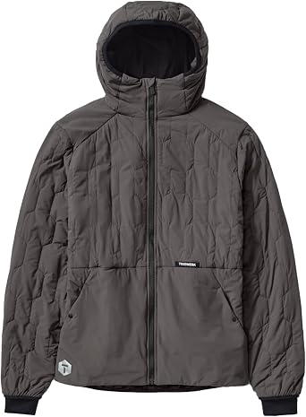 TRUEWERK M3 Woobie Hoodie, Mid-Weight Men's Coat with Hood, Moisture Wicking, Water Resistant, Work Jacket with 4-Way Stretch