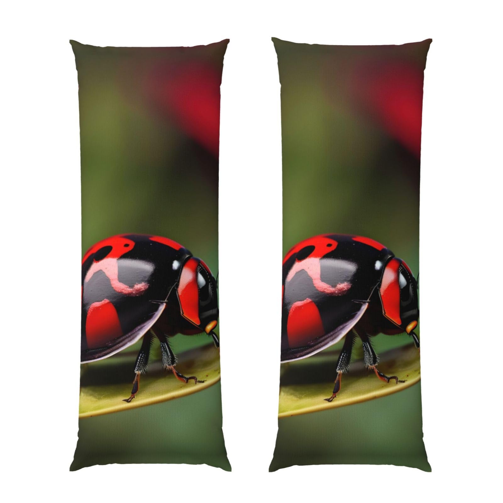 Housse de coussin de corps imprimée taies d'oreiller ultra douces