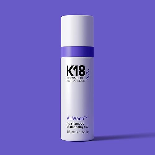 Miniatura 2 de K18 AirWash Dry Shampoo, Non-Aerosol, Balances Scalp & Controls Excess Oil Production
