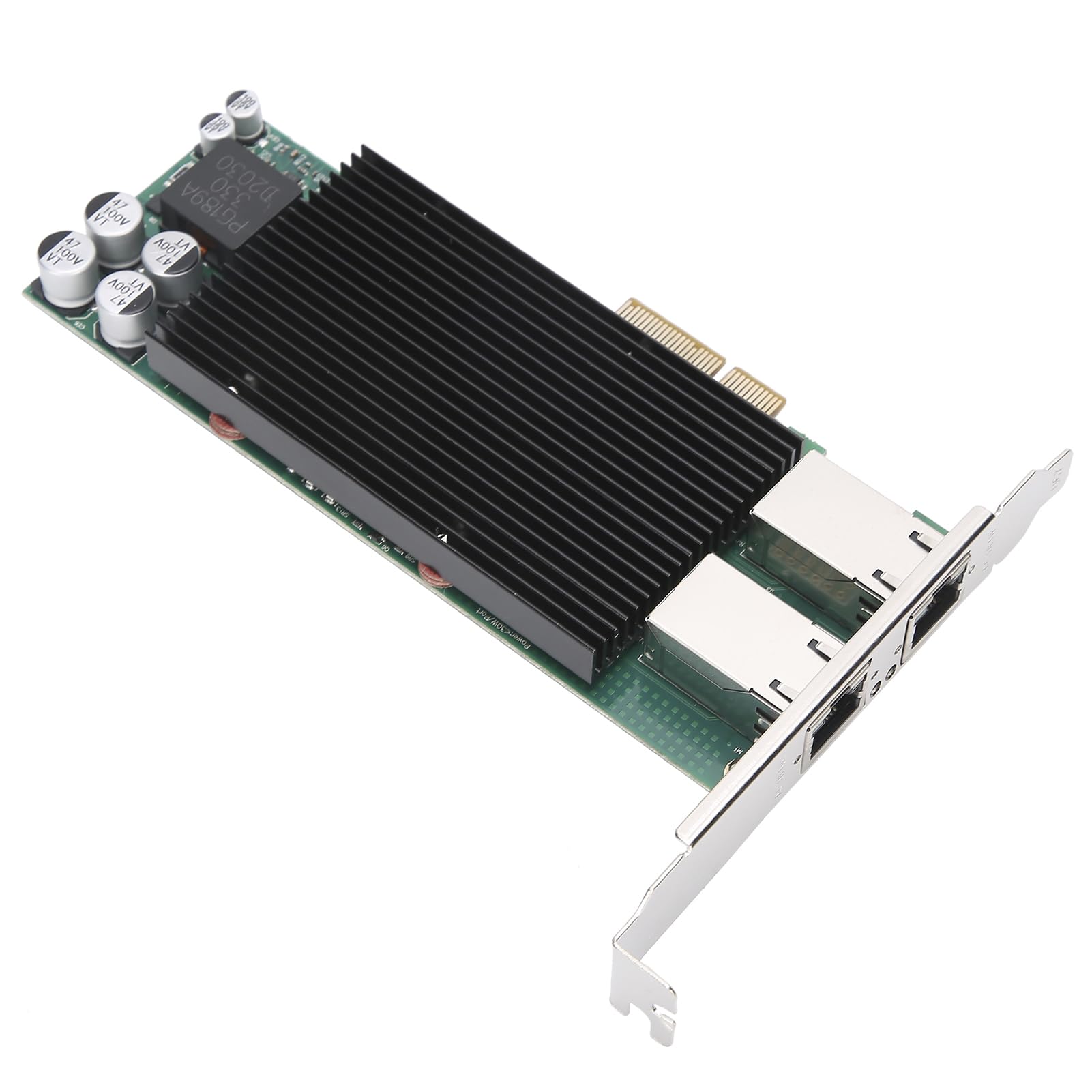 Denash Adattatore di Server Ethernet PCI - E X4 JL82576EB Chipset Gigabit Server Adapter Supports Transmission 1 Gbps per gli Appassionati di Rete, 100% Nuovo