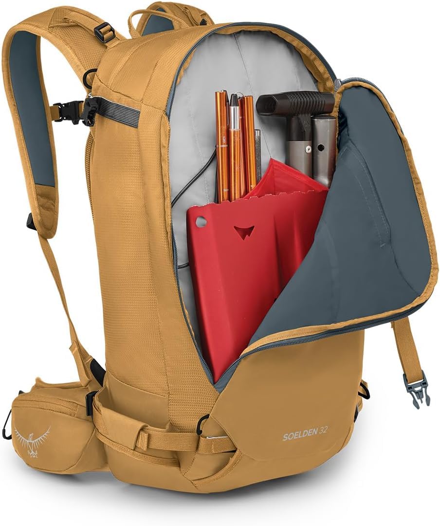 スノーボード Osprey Soelden 32 Ski bag Osprey Soelden 32L Ski and Snowboard Backpack, Artisan