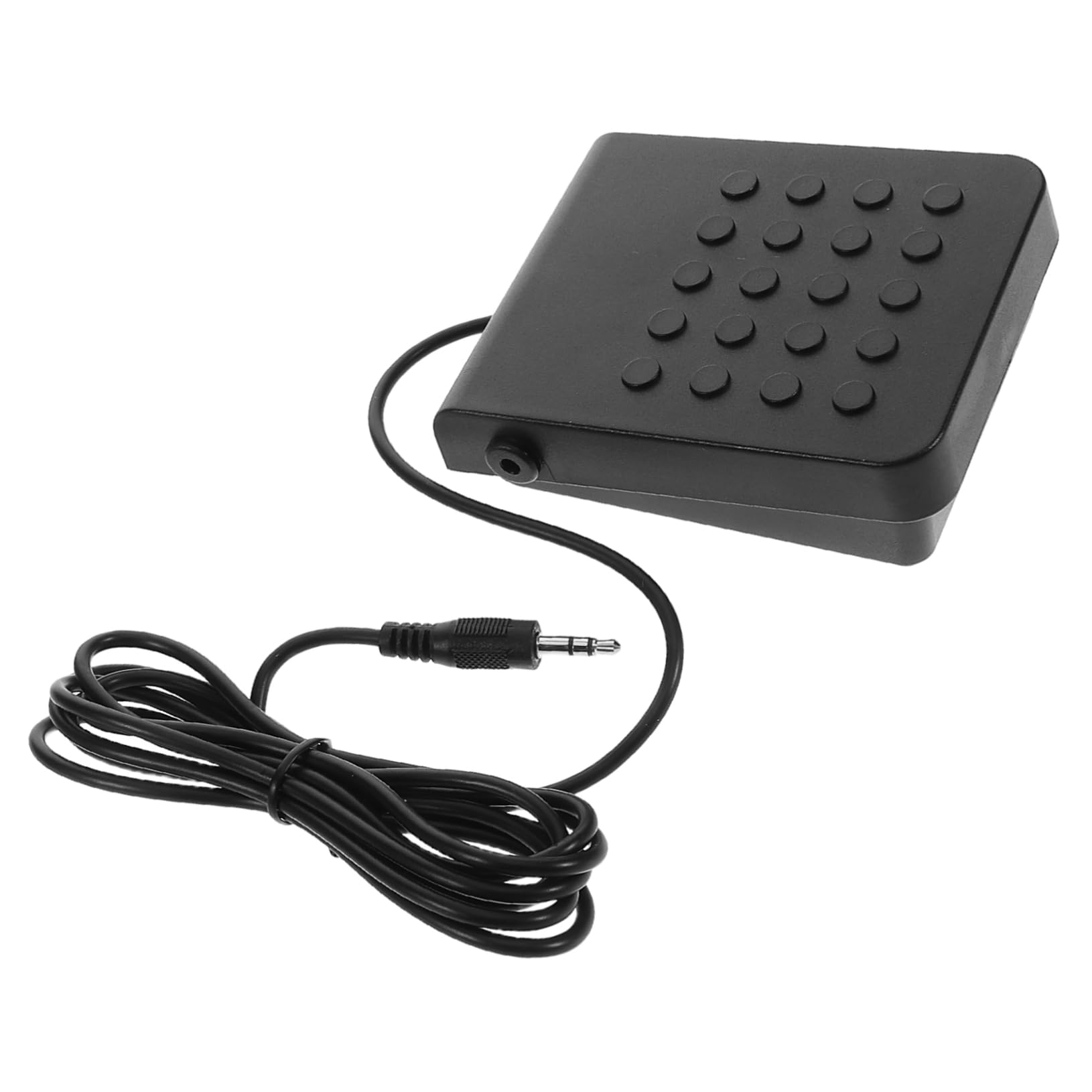 VICASKY Universal Midi Pedal for Piano Keyboard Metal Abs Material Easy to Install for Digital Instruments 3.5mm Connection Black
