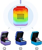 Vista 2 de Funda de viaje compatible con Bitzee Interactive Toy Digital Pet, solo compatible con Bitzee versión original, azul