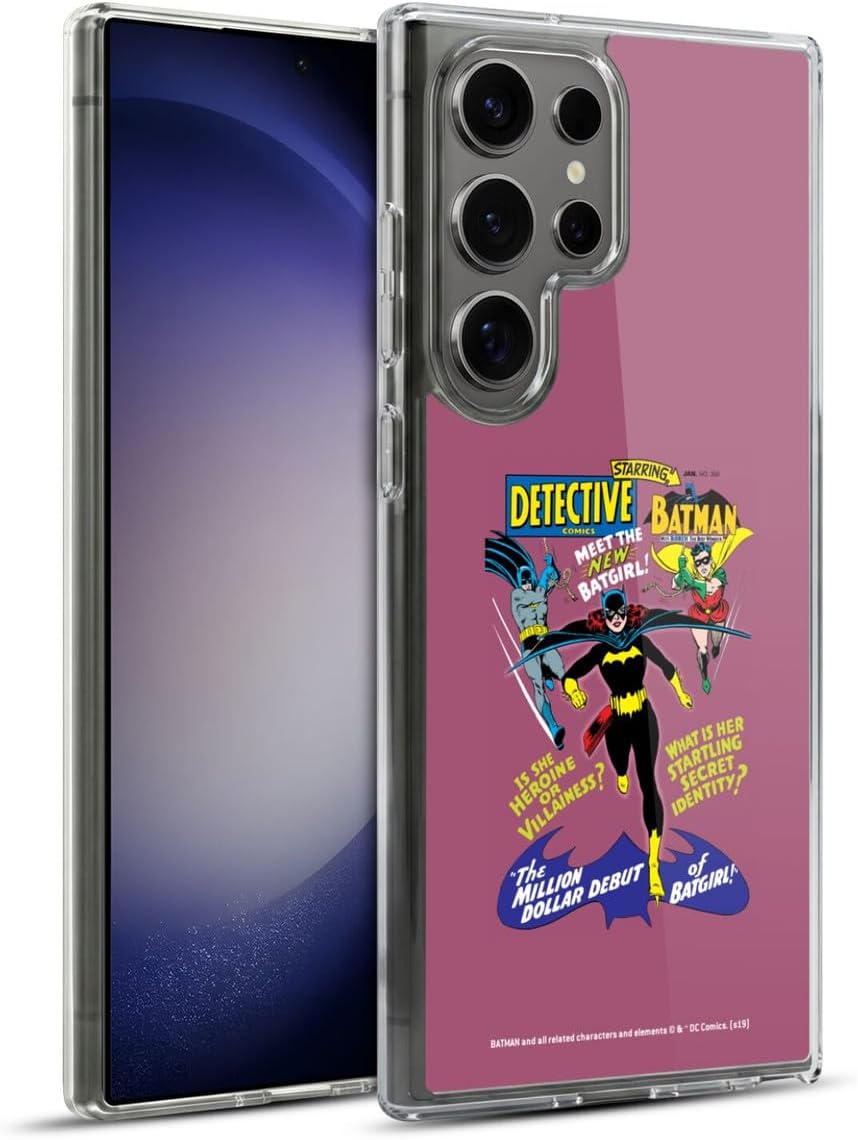 Head Case Designs Officially Licensed Batman DC Comics Joker Detective Comics 880 Famous Comic Book Covers Soft Gel Case Compatible with Samsung Galaxy S24 Ultra 5G