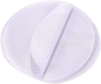 SHERCHPRY Dumpling Steamer Steamer Mesh Pads 30cm Silicone Round Reusable Steamer Liners Non- Stick Steamer Mat Breathable Cloth Filters for Steaming Baking 5pcs Veggie Steamer