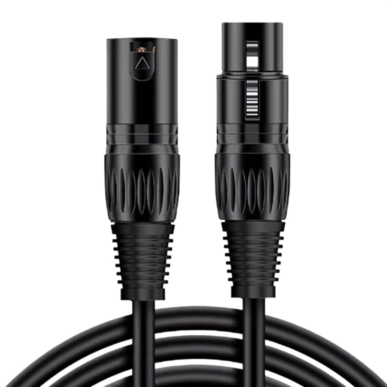 5M DMX512 XLR Cable Male to Female M/F OFC Audio Cable Shielded for Microphone Mixer