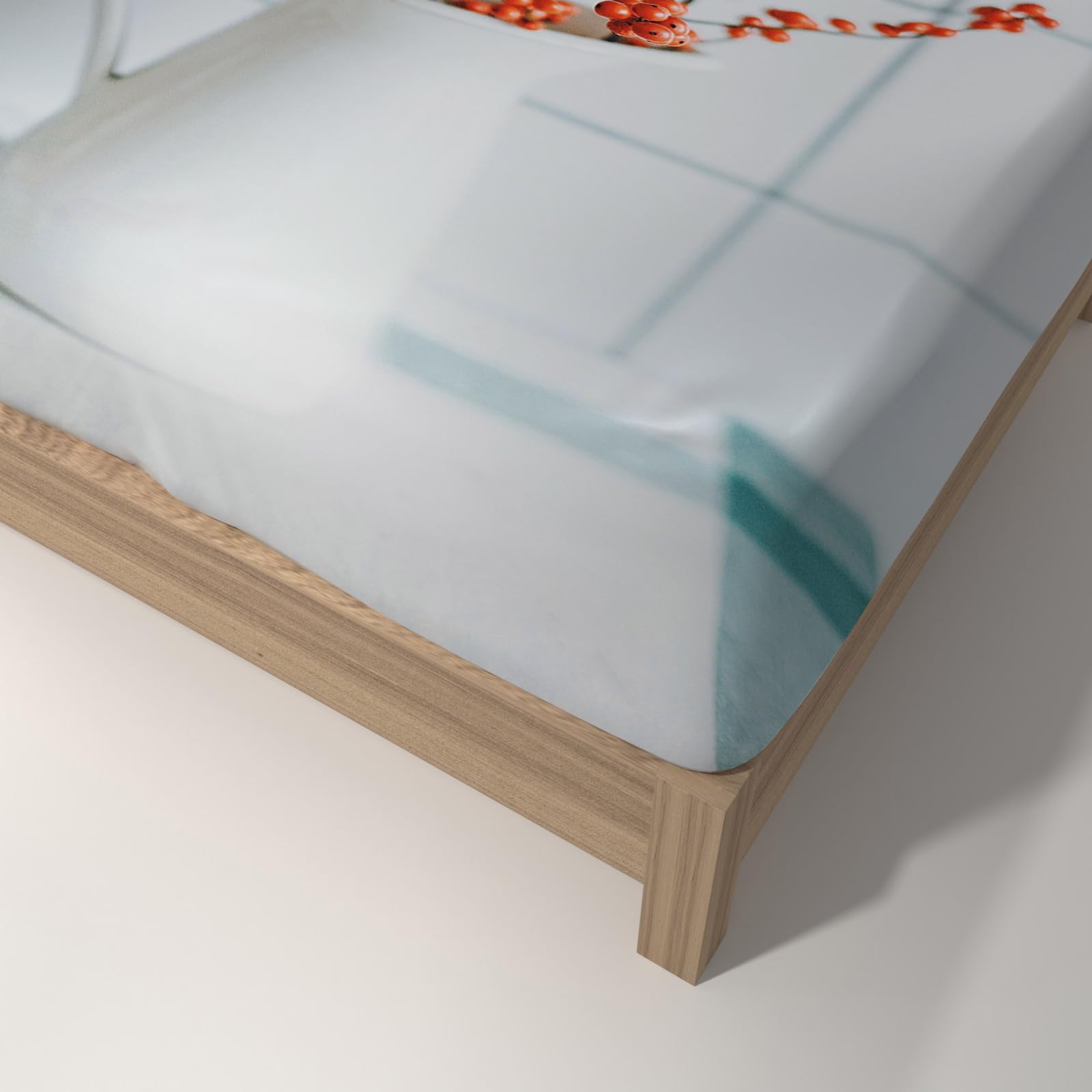 Spannbetttuch 100x200 Rote Creme Weiß Spannbettlaken 100x200cm Bettlaken Mikrofaser Atmungsaktiv Bed Linen Knitterfrei Matratzenbezug Waschbar Bed Sheets 30cm Extra Tiefe Spannbetttücher