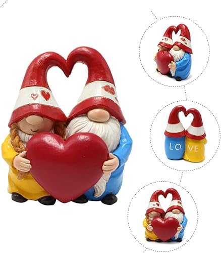 Miniatura 2 de Adornos de jardín para parejas, decoración de boda, decoración de boda, decoración al aire libre, nomes, gnomo, pareja, escultura, joyería,