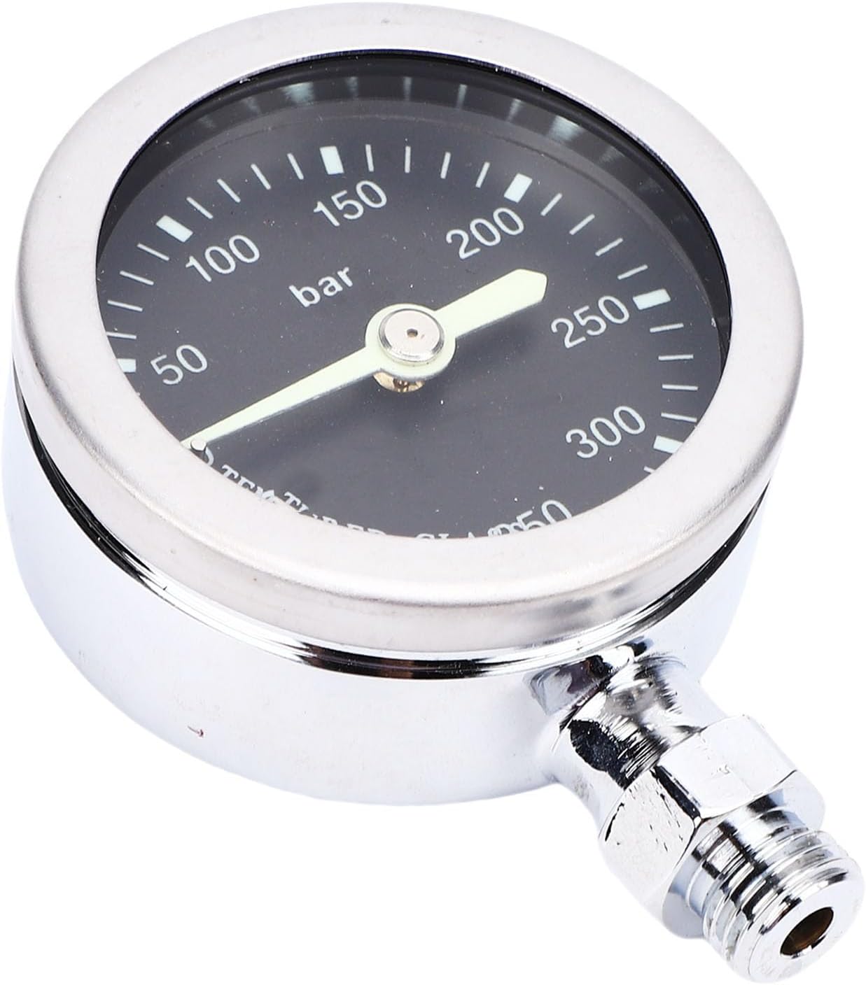 RiToEasysports Diving Pressure Gauges, Glow in The Dark BCD Gauges with Metal Construction for BCD Underwater Diving
