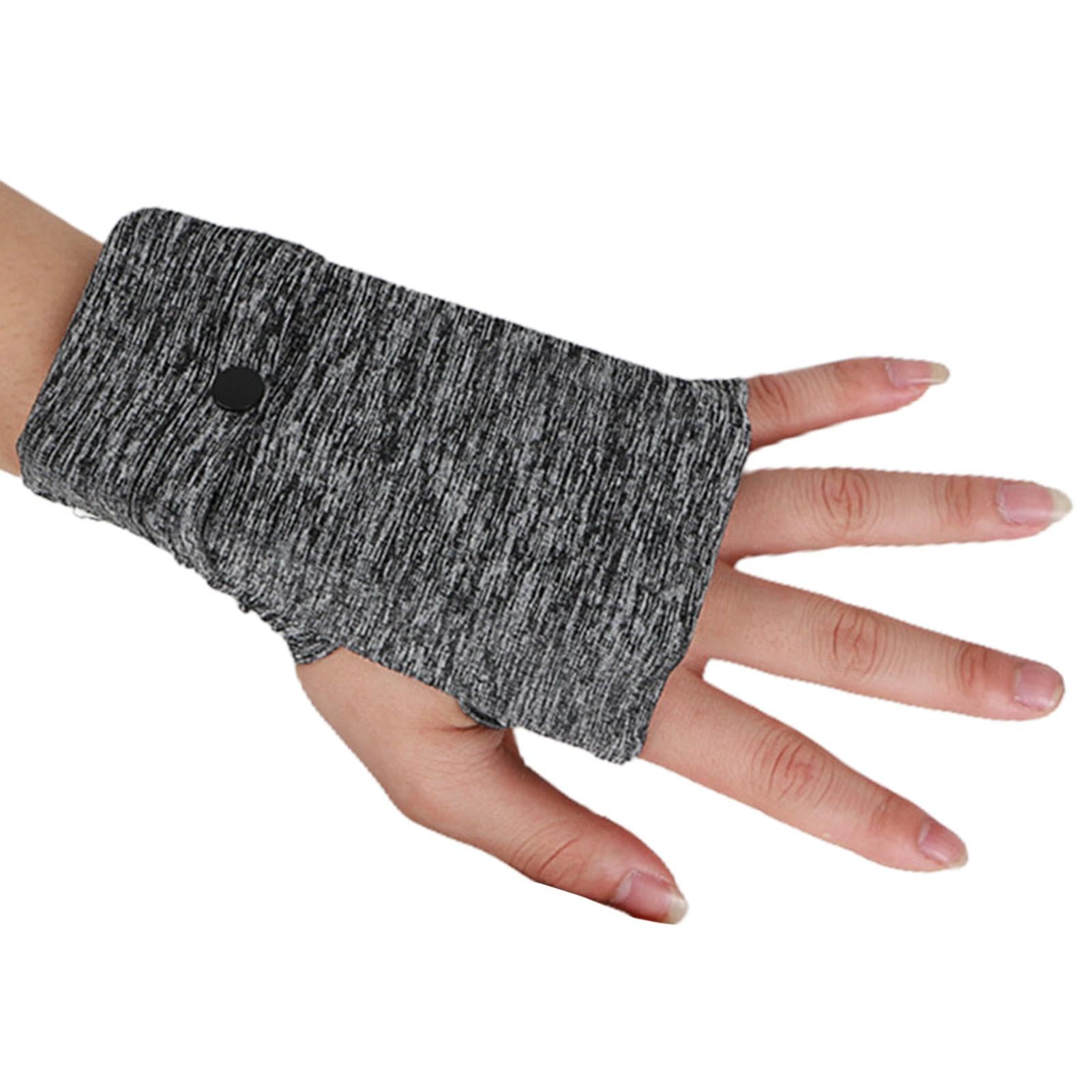 Fasce Antisudore Con Zip - Portafoglio Da Polso Sportivo, Tasca Per Chiavi E Soldi, Unisex Per Fitness E Corsa - Foto 2