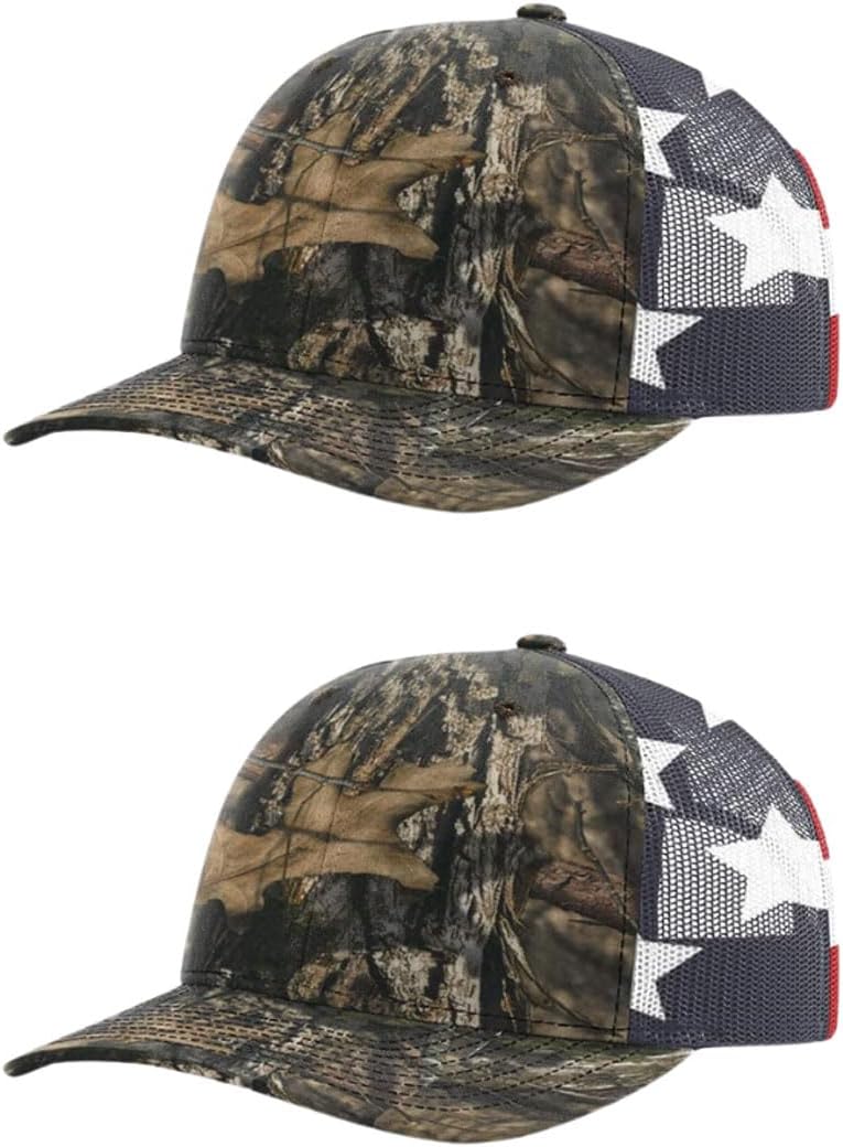 Richardson 112 Classic Six-Panel Adjustable Snapback Trucker Cap | Bulk Packs Available