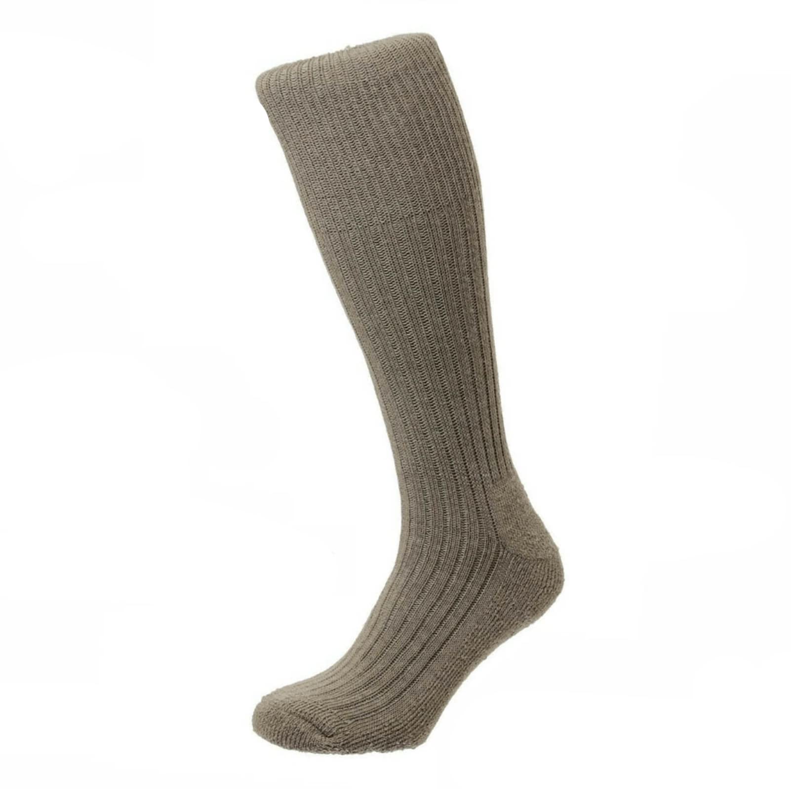 Hj Hall Men's Khaki Commando Socks Hj3000 6-11 (1 Pair)