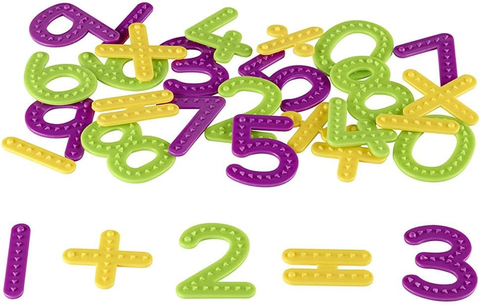 Learning Resources Tactile Maths Learning Kit, Ages 4+, Sensory, Trace for Early Numeracy