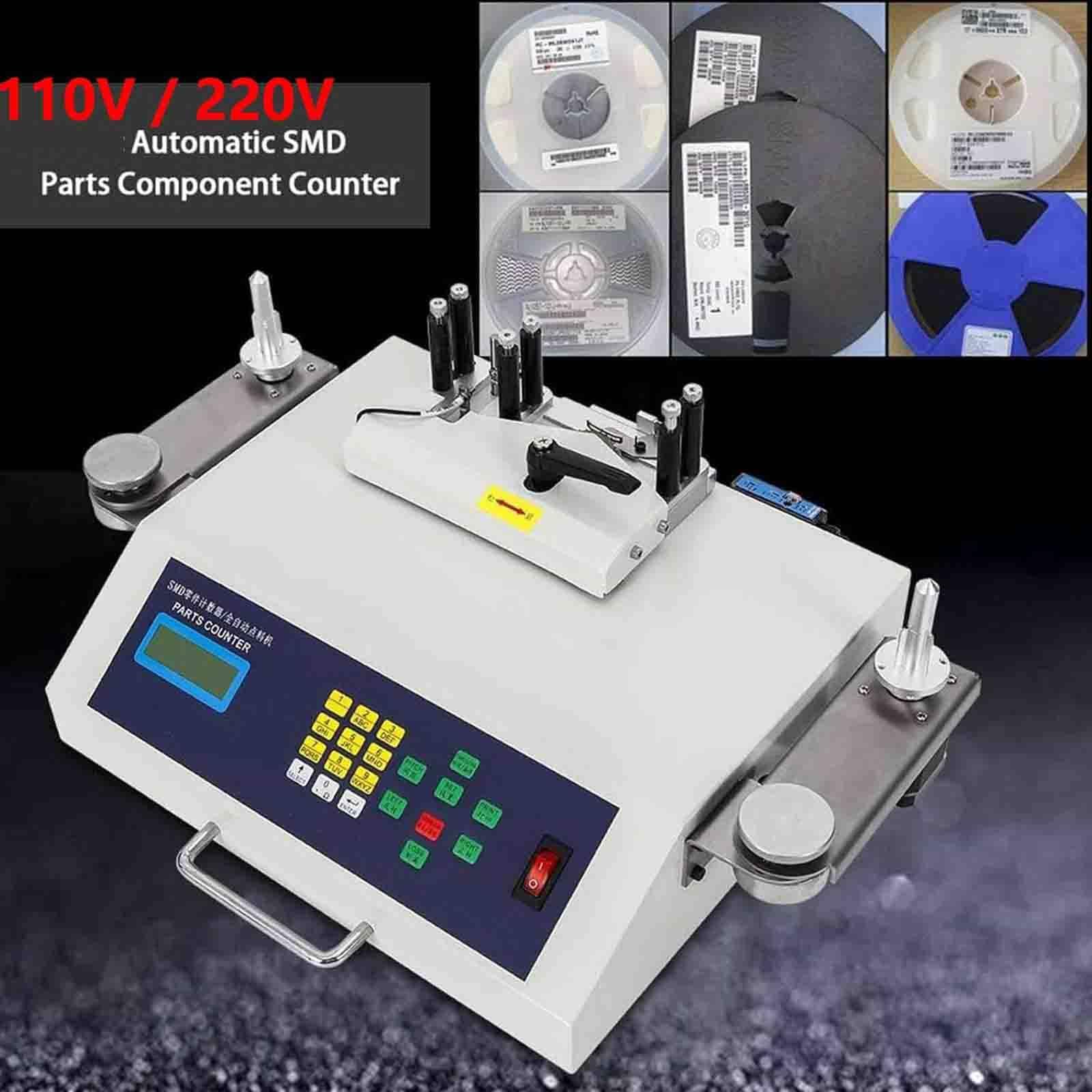 Compteur de Composants SMD SMT avec écran LCD et détection de Fuite – Compteur de pièces de Bobine de 100 à 500 mm pour Machines SMT | Outil d'assemblage de Circuits imprimés