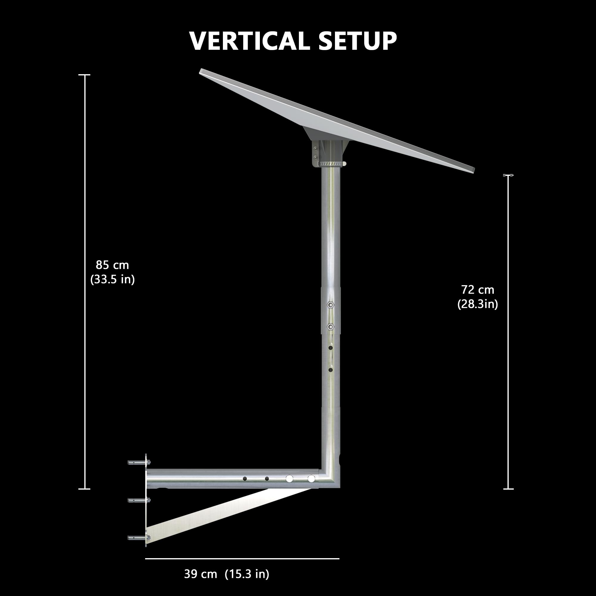 Supporto da parete estensibile per antenna Starlink standard 4/4X