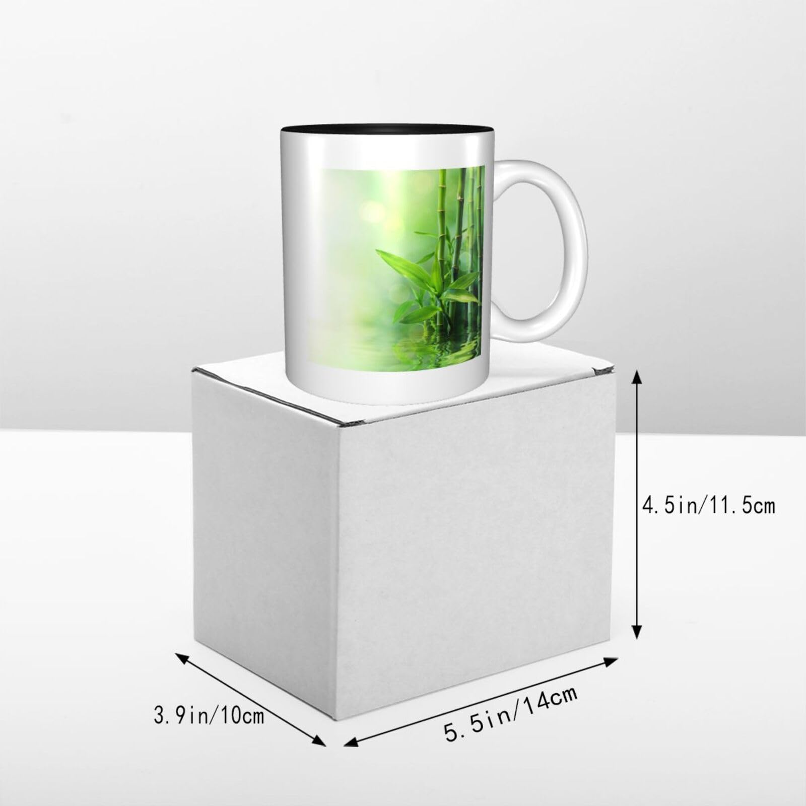 EVIUS Personalisierte Bambus-Tassen, Keramik-Kaffeetassen, lustige  Keramikbecher, bunte Tassen, Reisetassen, aufmerksames Einweihungsgeschenk.  : Amazon.de: Kche, Haushalt & Wohnen