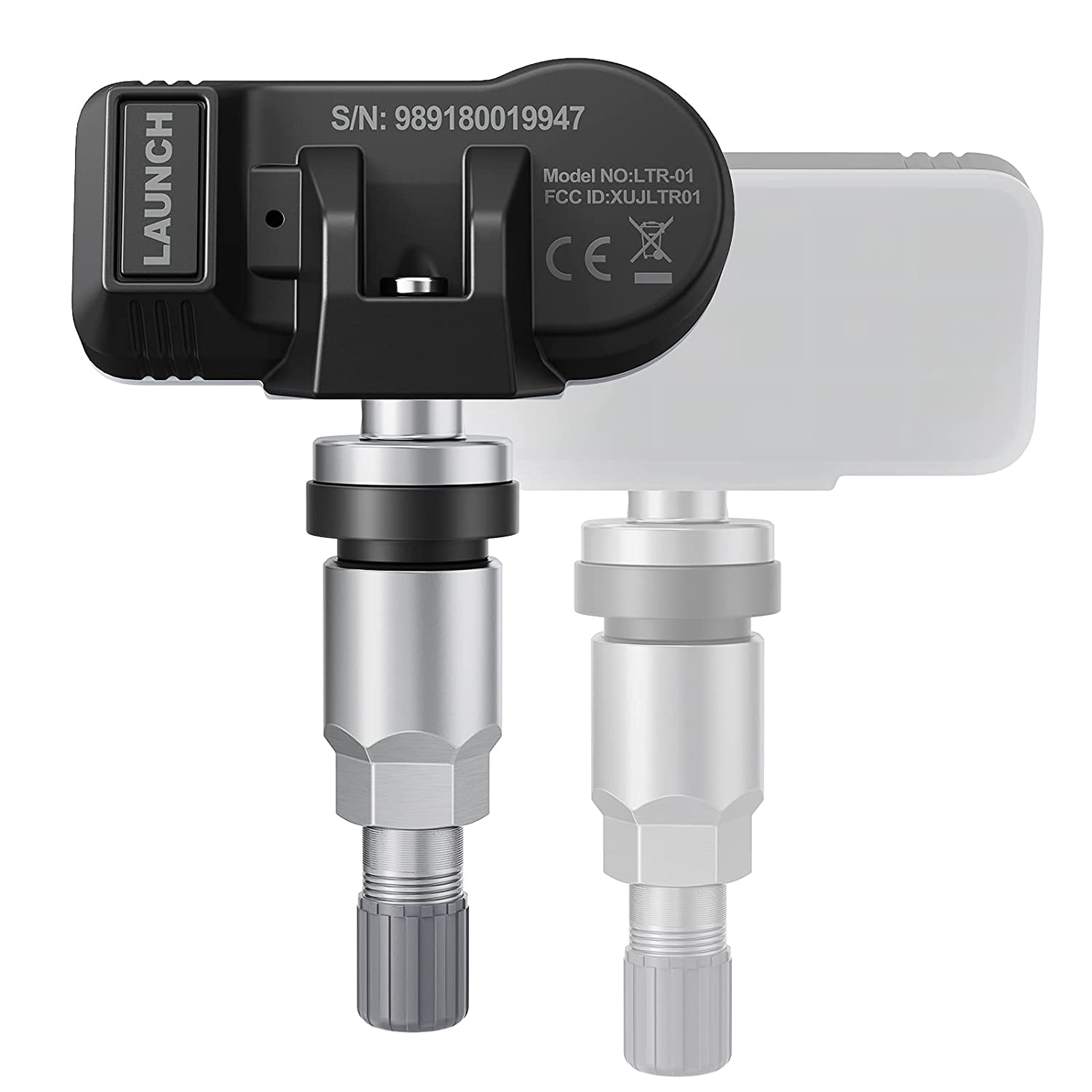 LAUNCH LTR-01 Sistema de Control de la Presión de Neumáticos de Frecuencia Dual Programada de RF Sensor TPMS, Herramienta de Programación TPMS