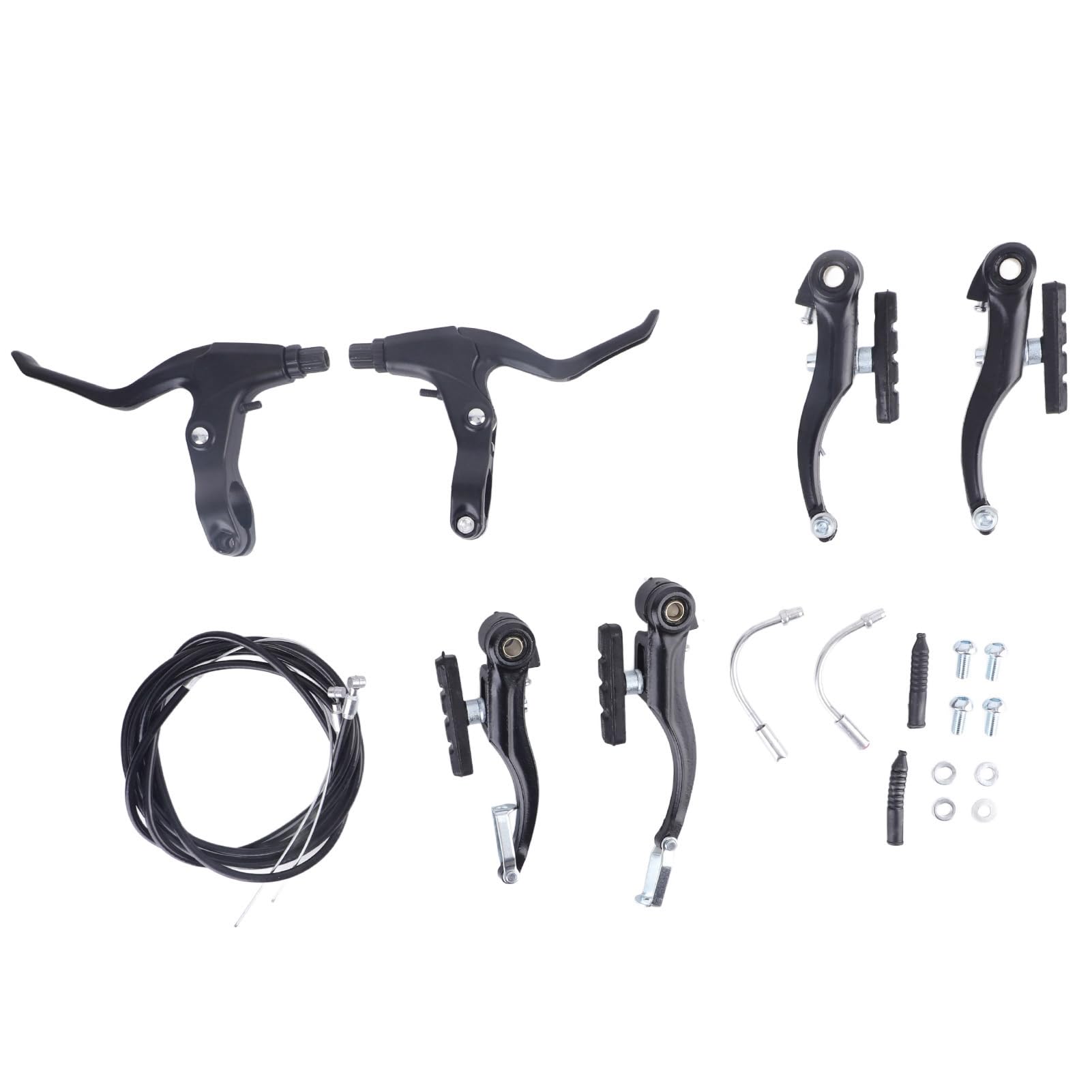 Yosoo Aluminum Alloy V Brake Set Strong and for MTB Road Mountain