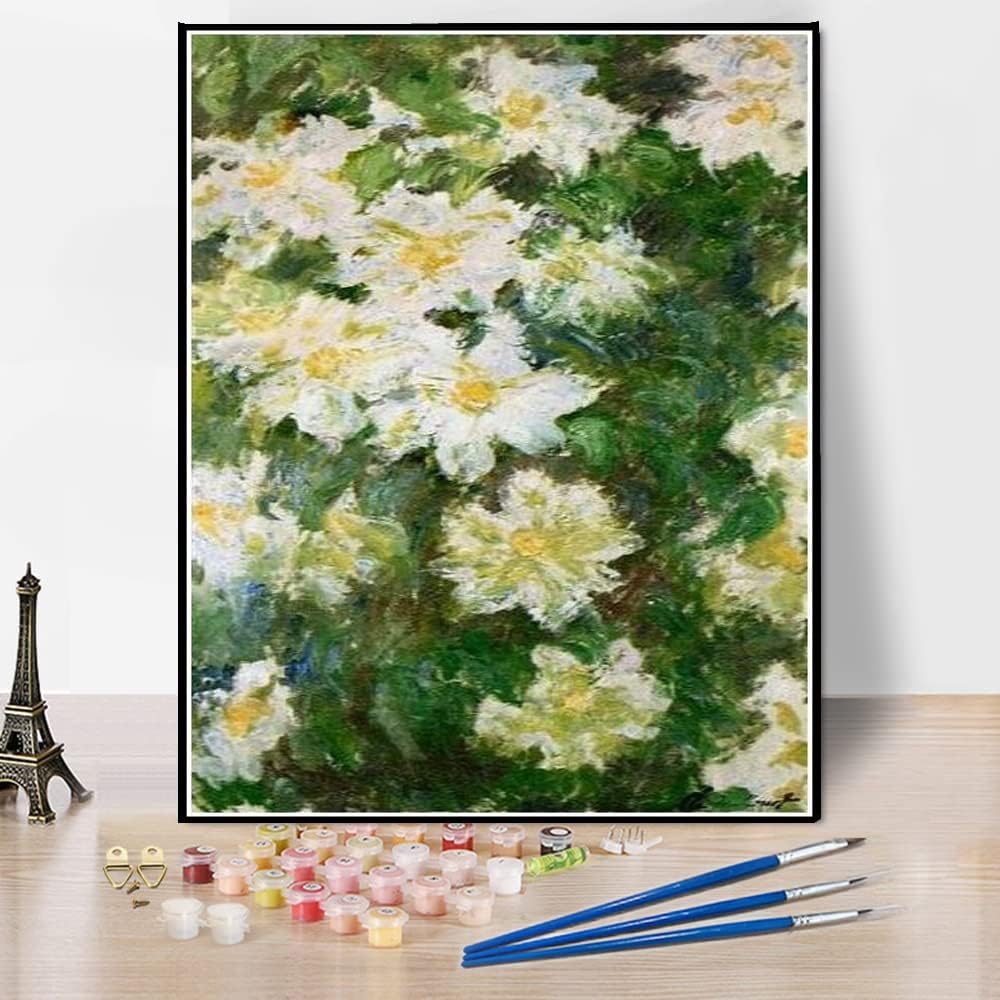 Number Painting for Adults Woman with A Parasol Facing Right Painting by Claude