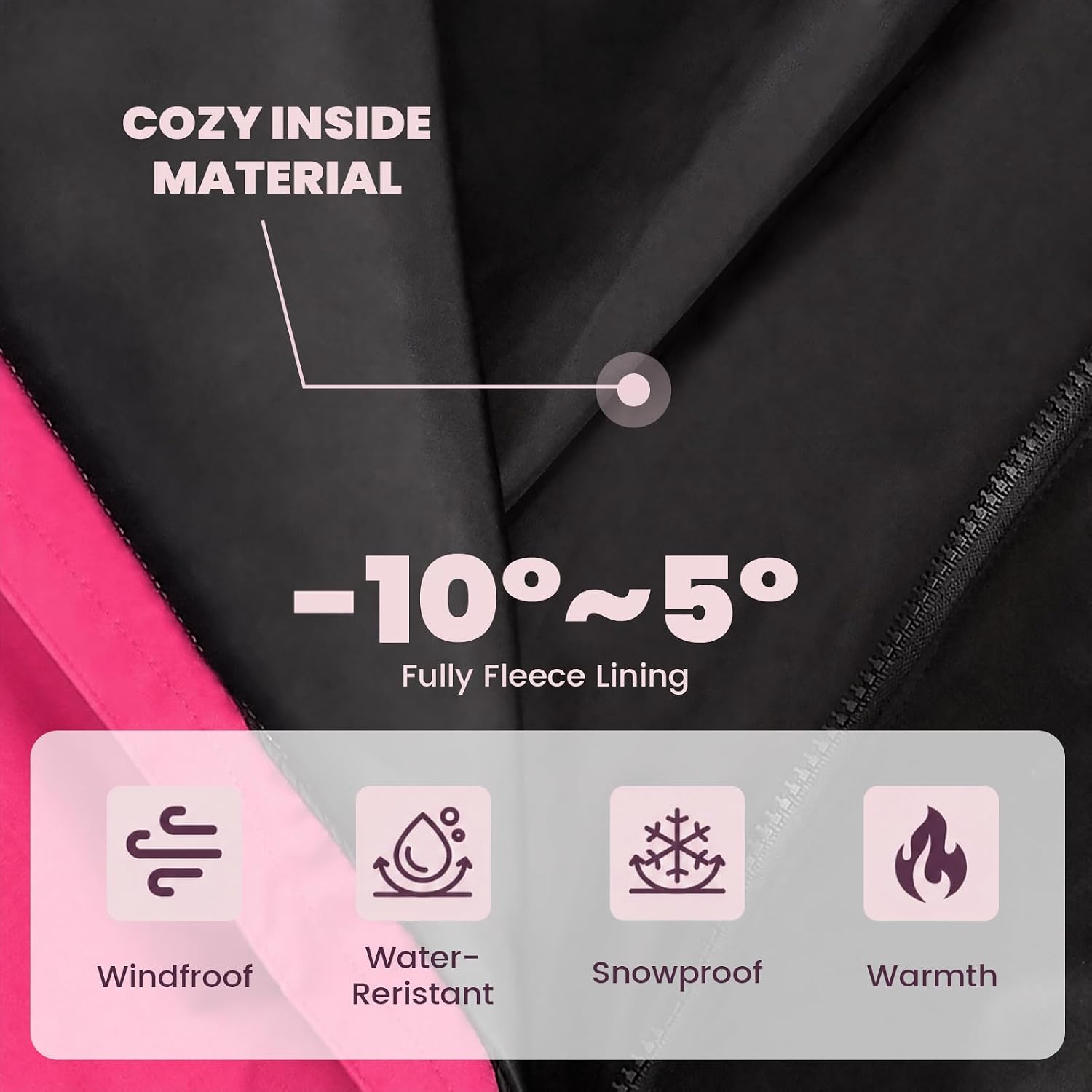 JiAmy Kids 2 Piece Snowsuit Set Winter Hooded Puffer Jacket & Snow Bib Pants Ultralight Outfit Boy Girl Ski Suits