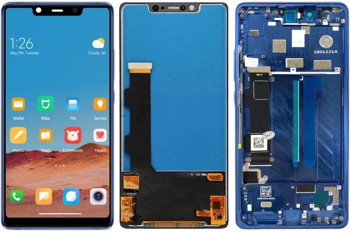 SHOWGOOD 5.88'' Mi 8 SE/ Mi8 SE Display Screen, for Xiaomi Mi 8 SE LCD Display Touch Screen Digitizer Assembly with Frame Replacement (Black No Frame)