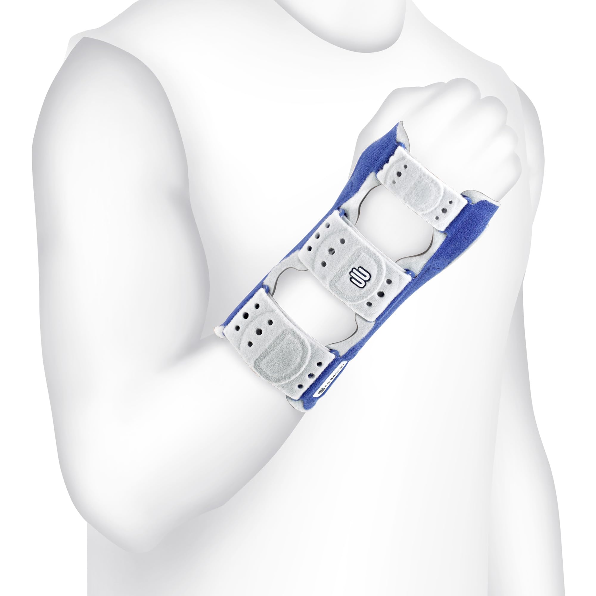 Bauerfeind ManuLoc Wrist Support - Wrist Orthosis Brace for Carpal Tunnel, Wrist Sugery, Arthritis & Injuries