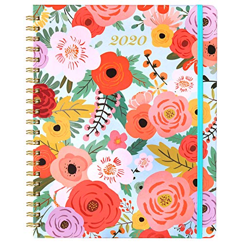 2020 Planner - Weekly & Monthly Planner with Tabs, 9.2" x 11.2", Hardcover