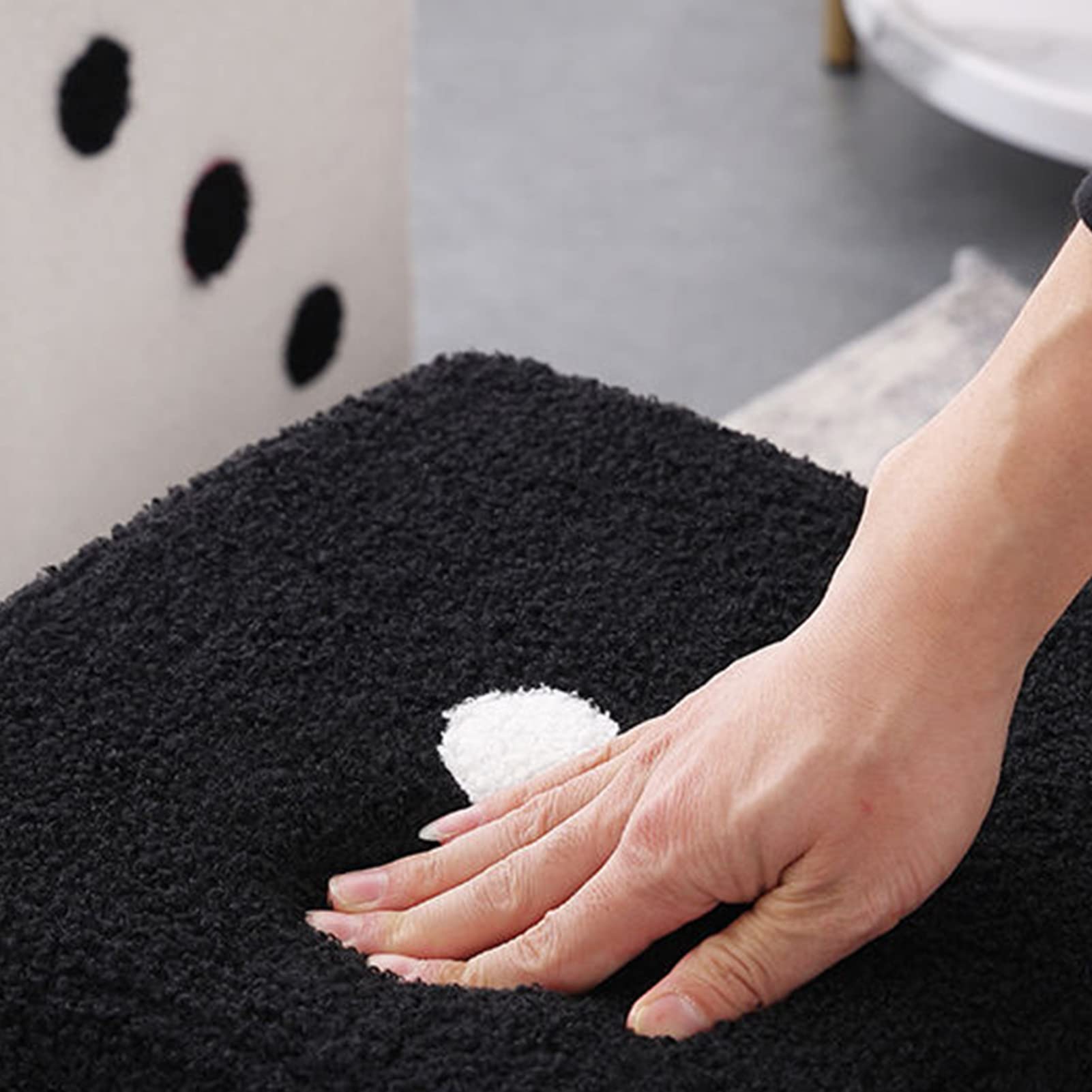 Yinhing Tabourets de Dés, Tabourets de Pied Stables Ottoman, Forme de Cube de Forme de Pouf Doux Repos pour Le Pied pour la Maison Chambre à Coucher (29x29x25cm)