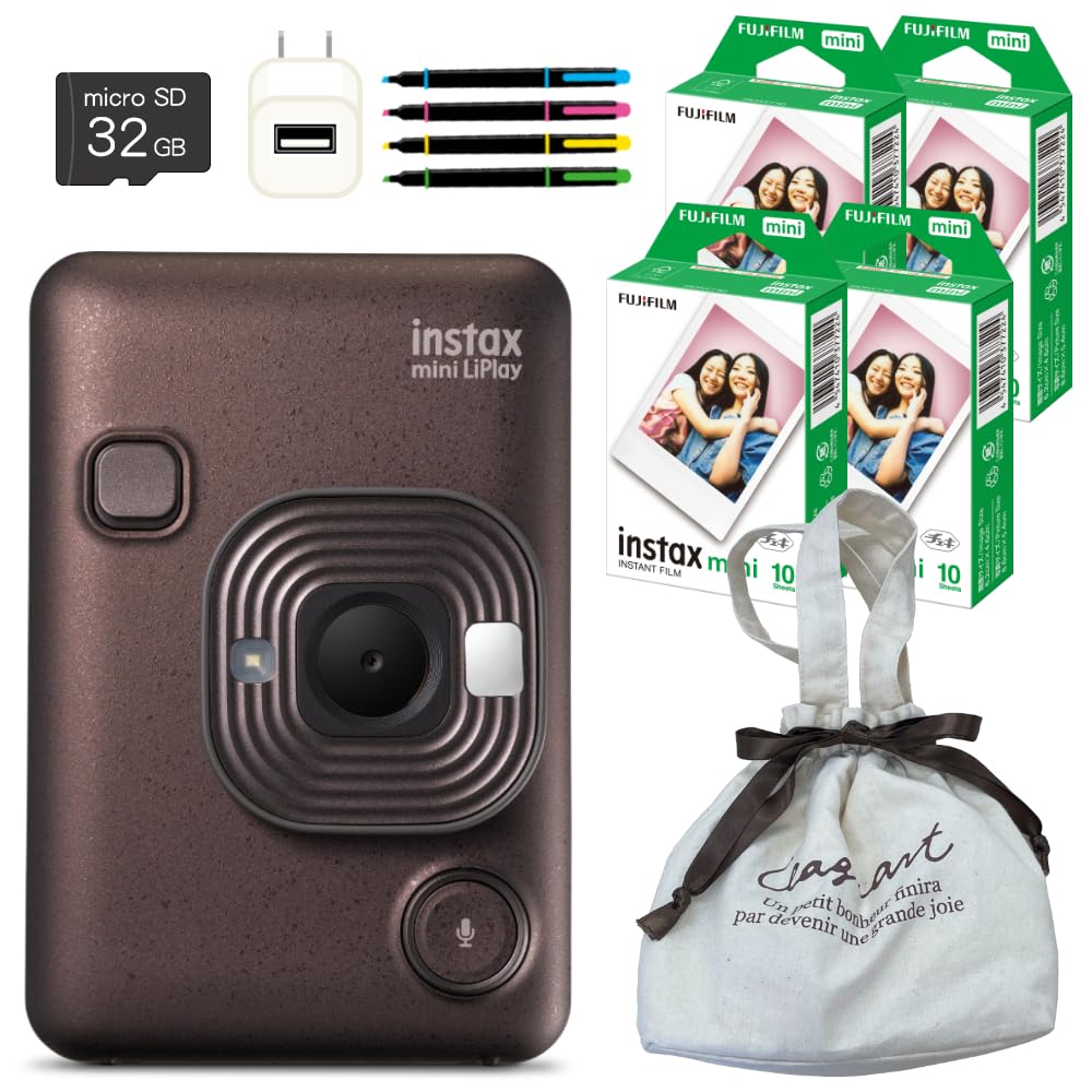 Amazon.co.jp: 富士フイルム チェキ instax mini LiPlay リプレイ 
