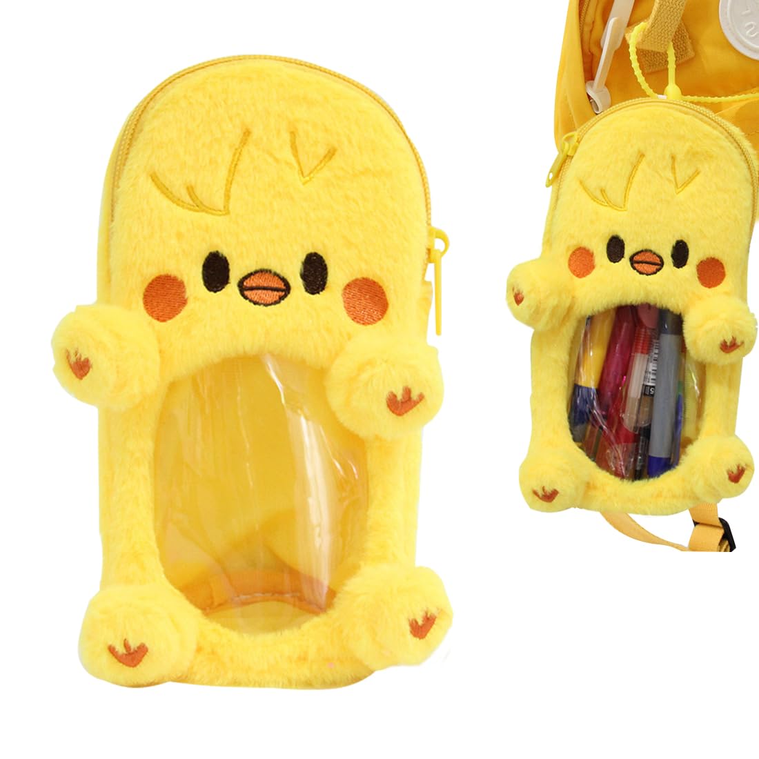 Set De 3 Llaveros Acrílicos SKZoo Con Colgante Kawaii Para Mochila – Regalo Oficial Para Fans De STAY, Diseño Doble Cara De BANG CHAN, Tamaño 5.5 Cm Y 3 Cm
