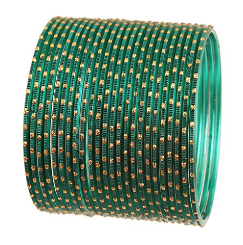Touchstone 2 douzaines de bracelets collection alliage métal texturé sarcelle turquoise bijoux de créateur bracelets spéciaux pour femme 2.75 Lot de 2 Grand Sarcelle