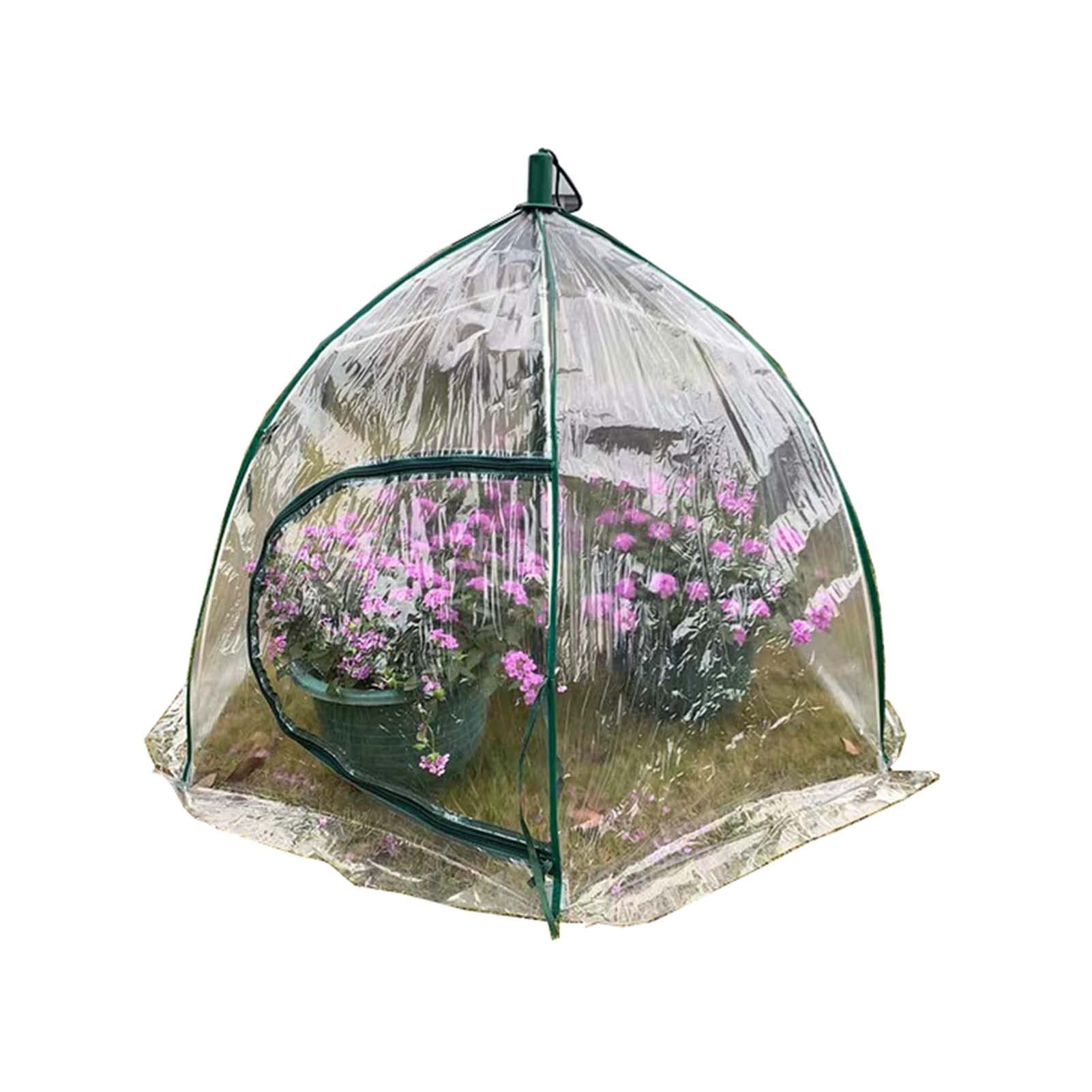 YSUEFIJO Mini Serra da Giardino, Serra da Balcone per Piante, Serra per Piante Orto, in PVC Impermeabile e Anti UV, Tenda da Serra per Semi, Erbe o Floricoltura da Interno e Esterno