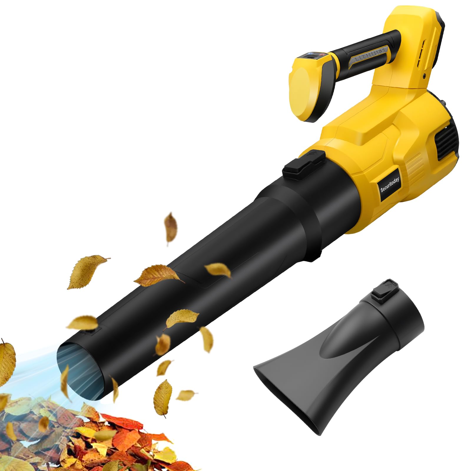 Souffleur de feuilles sans fil léger et portable pour entretenir facilement le jardin