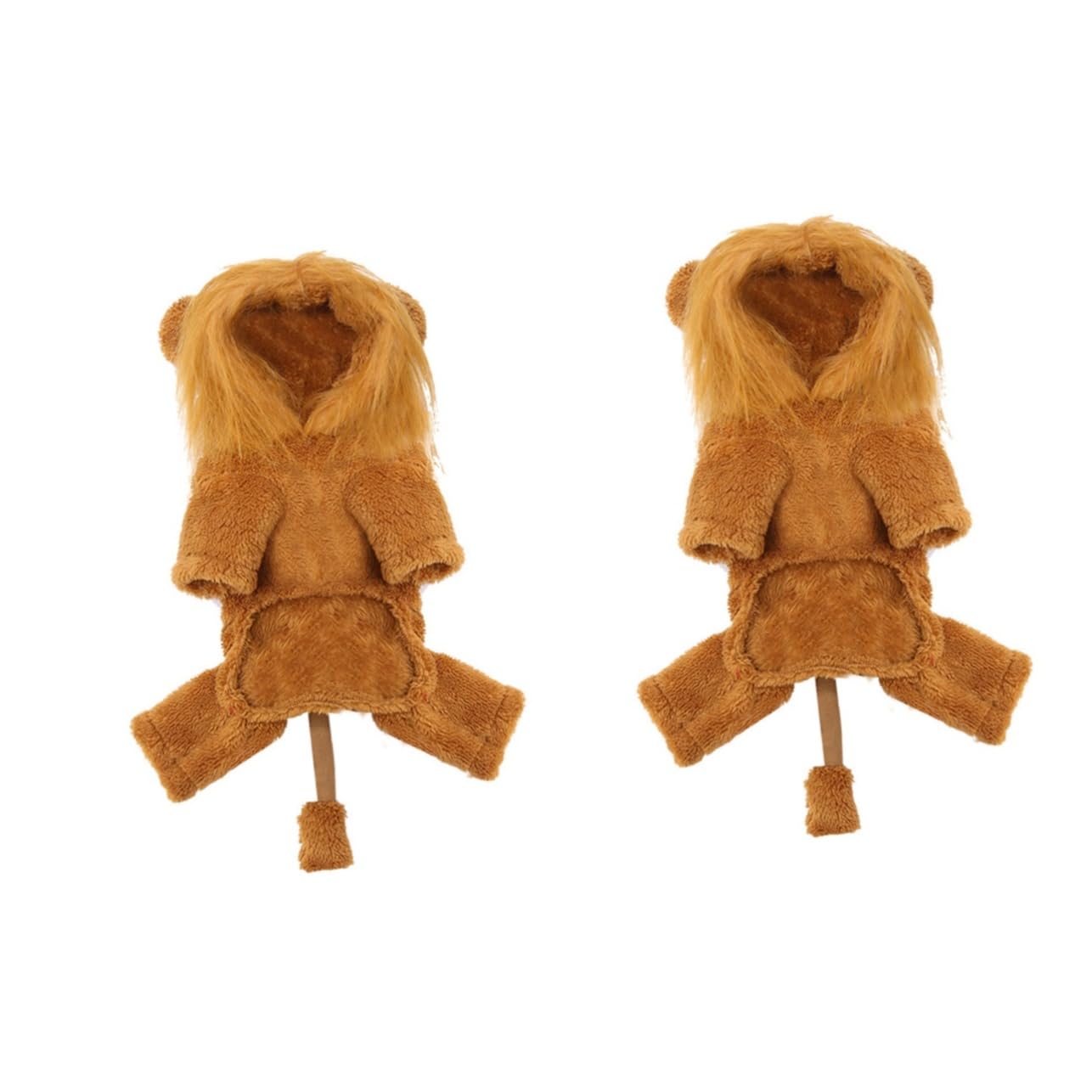 Tenue de chien contre le froid pour chiot YARNOW en flanelle douce