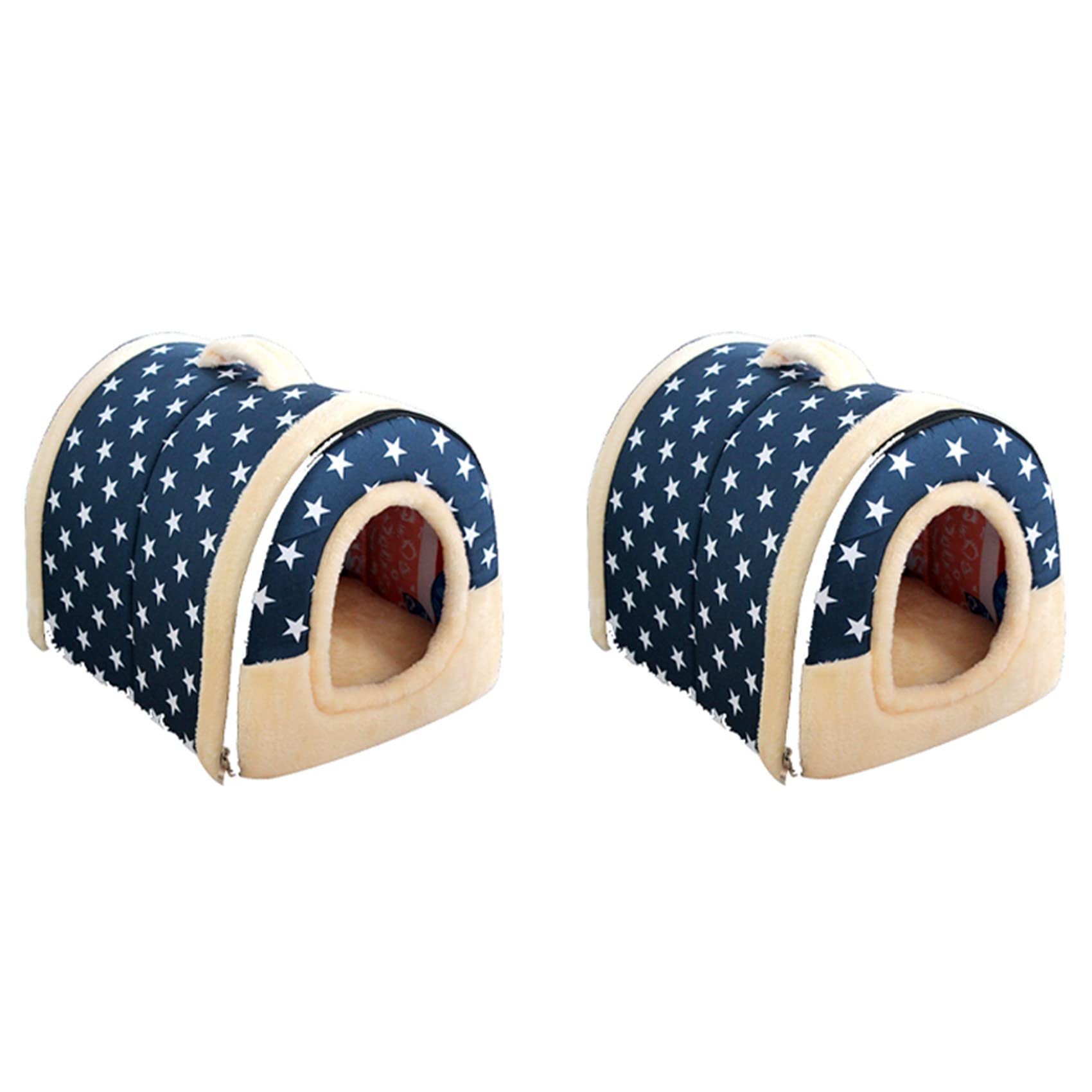 Lit pour chat doux pour un hiver chaleureux au salon lot de 2