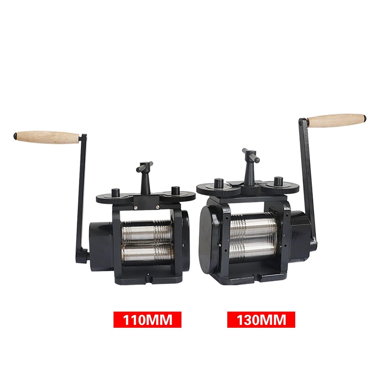 Jewelry Rolling Mill Machine - Manual Combination Press with Tabletting Tool - DIY Metal Sheet and Wire Rolling Jewelry Tool Kit,DIY Tools(110mm)