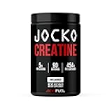 Jocko Fuel Creatine Monohydrate Powder - Creatine for Men & Women, Supplement for Athletic Performance & Muscle Health, 90 Servings 16 oz (Unflavored) (16 OZ JAR)